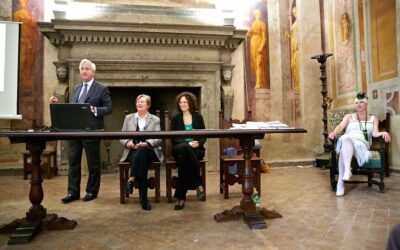 Palazzo Farnese, Caprarola ” Le Grandi Bellezze  di  Caprarola”  with royal biographer Hugo Vickers   2014
